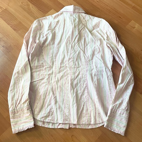 Lilly Pulitzer Ruffle Button Down - Picture 5 of 5